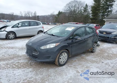 2014 Ford Fiesta Se из США, поврежденный, VIN 3FADP4EJ4EM220855